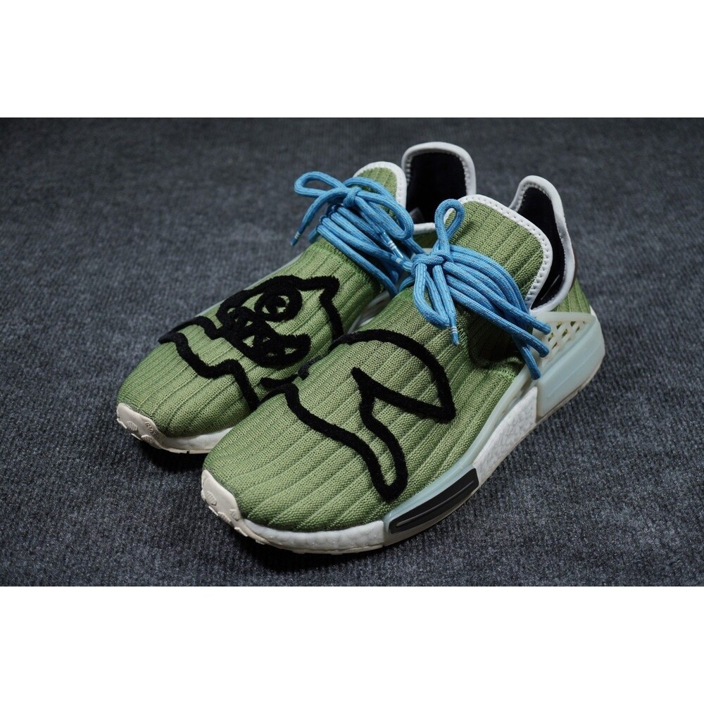 Adidas Pharrell x BBC NMD Human Race Running Dog Green Mens 11